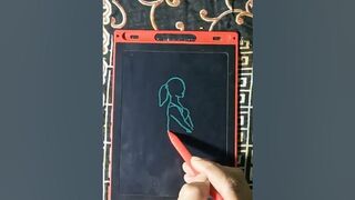 yoga drawing ll how to draw yoga pose #shorts #yoga