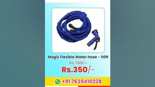 Magic Flexible Water Hose 50ft Rs. 350 call : 7639410228