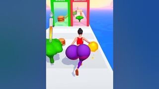 Twerk Girl 3d Lvl-2 #shorts #shortsfeed #games #viral