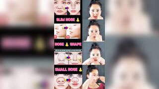 ♨️???????? yoga for slim,sharp, shape nose try it daily anti-aging yoga ♨️????#shorts