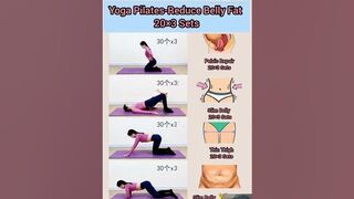 yoga pilates reduce belly fat at home ????????#shortvideo #motivation #shorts #fitness #exercise #yoga