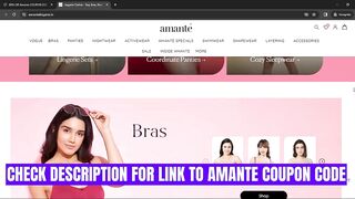 Amante Coupon Code????Amante Discount Code????Amante Promo Code????Amante Lingerie Coupon Code