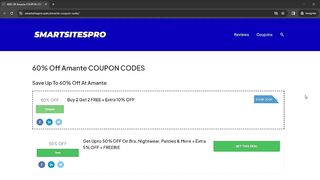 Amante Coupon Code????Amante Discount Code????Amante Promo Code????Amante Lingerie Coupon Code