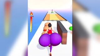 twerk race 3d #viral #games