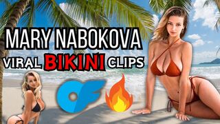 Mary Nabokova Looks Stunning in Her Bikinis!