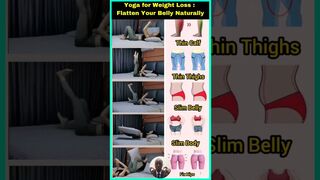 5 PROVEN Exercises To Lose Weight and Stubborn Belly FAT #bellyfat #yoga #exercise #short#weight