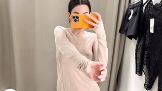 [4K] Transparent Try-on Haul with Lola | See Through Haul