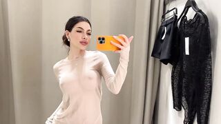 [4K] Transparent Try-on Haul with Lola | See Through Haul