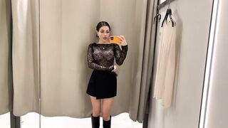 [4K] Transparent Try-on Haul with Lola | See Through Haul