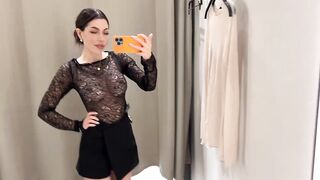 [4K] Transparent Try-on Haul with Lola | See Through Haul