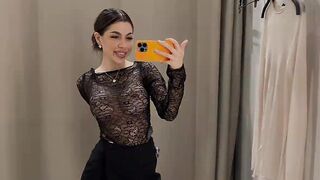 [4K] Transparent Try-on Haul with Lola | See Through Haul