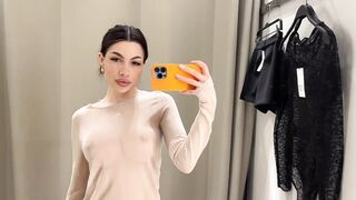 [4K] Transparent Try-on Haul with Lola | See Through Haul