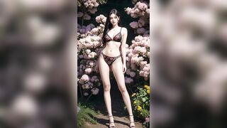 AI LOOK BOOK [Flower Valley National Park_Audrey two-piece lingerie 4] 플라워 밸리 국립공원_오드리 투피스 란제리 4 룩북