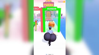 Twerk Run | Funny Game | Twerk Race 3D Running Game | Android Gameplay (Level 163 To 165)