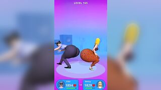 Twerk Run | Funny Game | Twerk Race 3D Running Game | Android Gameplay (Level 163 To 165)