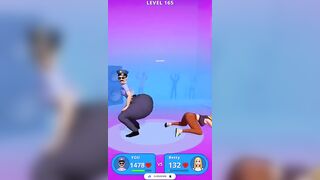 Twerk Run | Funny Game | Twerk Race 3D Running Game | Android Gameplay (Level 163 To 165)