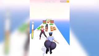 Twerk Run | Funny Game | Twerk Race 3D Running Game | Android Gameplay (Level 163 To 165)