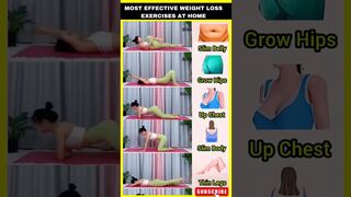 weight loss exercises at home#exercise #trending #yoga #weightloss #fitnessroutine #short
