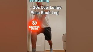 Part 2/2: Full Body Workout + Stretching - Lightfox Sports Ep. 33