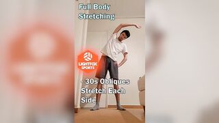 Part 2/2: Full Body Workout + Stretching - Lightfox Sports Ep. 33