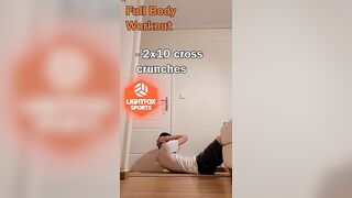 Part 1/2: Full Body Workout + Stretching - Lightfox Sports Ep. 33