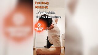 Part 1/2: Full Body Workout + Stretching - Lightfox Sports Ep. 33