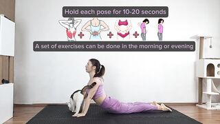 Flexible healthy back #yoga