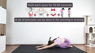 Flexible healthy back #yoga