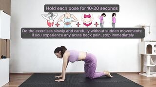 Flexible healthy back #yoga