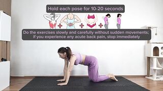 Flexible healthy back #yoga