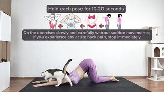 Flexible healthy back #yoga