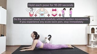 Flexible healthy back #yoga