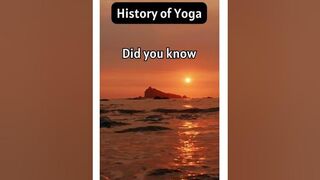 Yoga - Where It All Started!