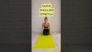 Shoulder stretching exercises #yoga #stretching #yogagirl #yogapractice #onlineyoga #yogaposes