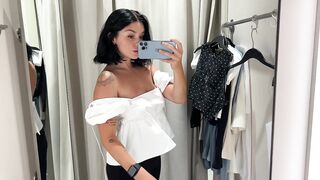 Slaying in See-Through: Transparent Evening Wear I Try on Haul with Model