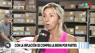 Con la inflación se compran bikinis por partes - Telefe Rosario