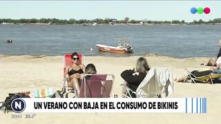 Con la inflación se compran bikinis por partes - Telefe Rosario