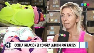 Con la inflación se compran bikinis por partes - Telefe Rosario