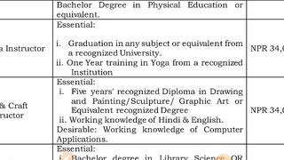 भारतीय दूतावास में निकली योग भर्ती ll Yoga Instructor job ।।