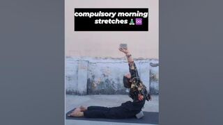 Stretch Yourself Little More To Reach The Goal ????????️#youtubeshorts #yoga #yogagirl #stretching #love