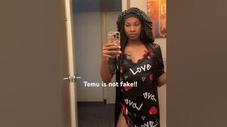 This lingerie came from Temu ????❤️☺️ #shortsfeed #explorepage #explore #reels #shorts #viral #temu