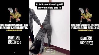 Rubi Rose Shows Off How Flexible She Really Is (HD) Amazing Technique