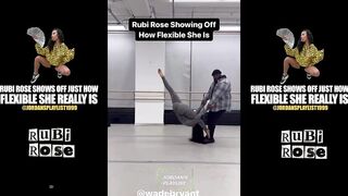 Rubi Rose Shows Off How Flexible She Really Is (HD) Amazing Technique