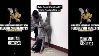 Rubi Rose Shows Off How Flexible She Really Is (HD) Amazing Technique