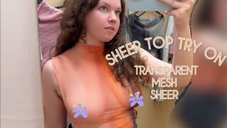 Transparent See-through Sheer & Mesh Try-on Haul | Friskyfaerie