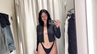 TRANSPARENT Lingerie Dresses Try On Haul with Model Transparent Evening Wear Edition 1080p60