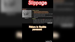 failure in flexible pavement | slippage | part 4 |#youtubeshorts #shorts #civilengineering #youtube