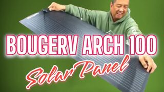 BougeRV ARCH 100 Flexible Solar Panel