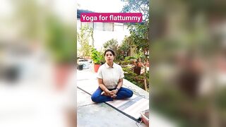 yoga for flattummy |#bellyfat #weightloss #workout #shorts #fitness #yoga #viral