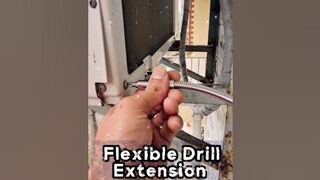 Required Tool: Flexible Drill Extension // Гибкий Удлинитель Сверла #kitaizergod